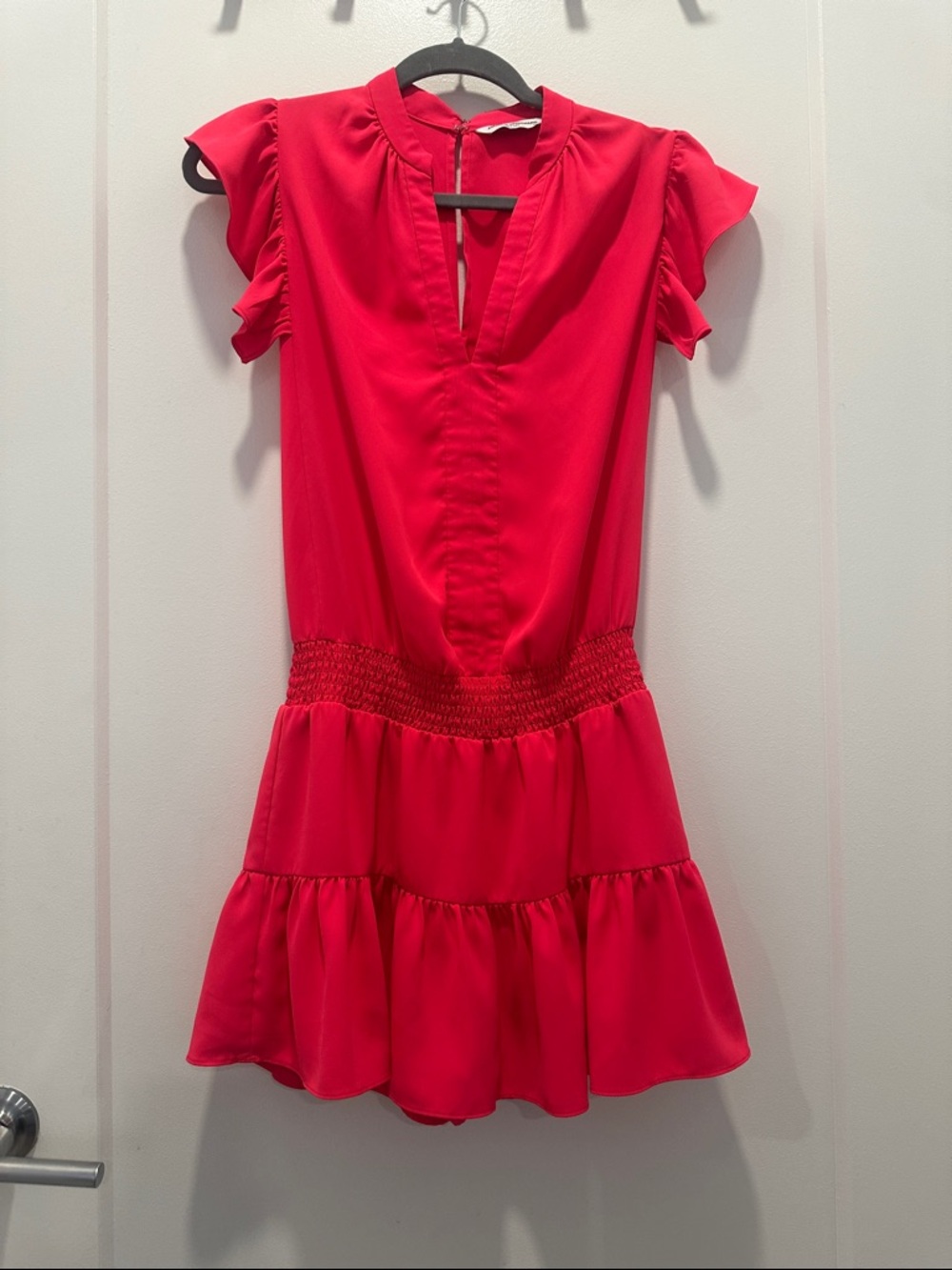NWOT Amanda Uprichard Pink Romper